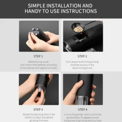 Elektrische Gewürzmühle - Automatische Gewürzmühle