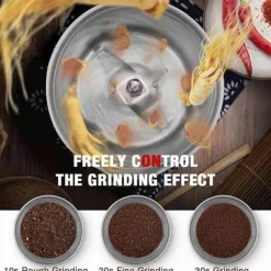 Elektrische Mini-Kaffee- und Gewürzmühle – Kompakte Küchenmühle