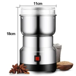 Elektrische Mini-Kaffeemühle – Leistungsstarke Bohnenmühle