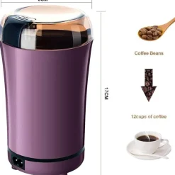 Elektrische Mini-Kaffeemühle – Leistungsstarke Bohnenmühle