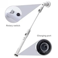 Elektrische rotierende Bürste – Turbo-Tiefenreinigungsbürste