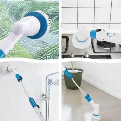 Elektrische Scheuerbürste – Turbo-Schleuderreiniger für die Tiefenreinigung