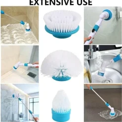 Elektrische Scheuerbürste – Turbo-Schleuderreiniger für die Tiefenreinigung
