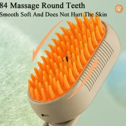 Elektrische Tierbürste – 3-in-1-Pflegewerkzeug mit Dampfgarer