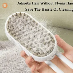 Elektrische Tierbürste – 3-in-1-Pflegewerkzeug mit Dampfgarer