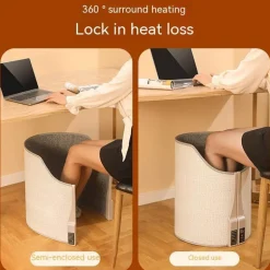 Elektrischer Beinwärmer für unter den Schreibtisch – bequeme Heizdecke für behaglichen Komfort