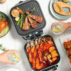 Elektrischer doppelseitiger Herd - Doppelkochtopf