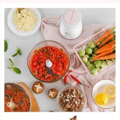 Elektrischer Fleischschneider – Hocheffizienter Lebensmittelzerkleinerer