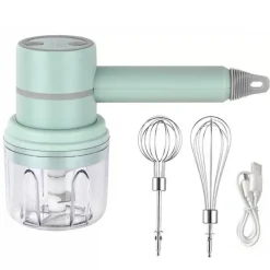 Elektrischer Handaufschäumer - 2-in-1 Milchmixer Schneebesen