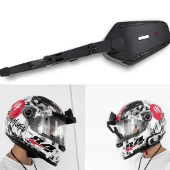 Elektrischer Helmwischer für Motorrad - Clear Vision Zubehör