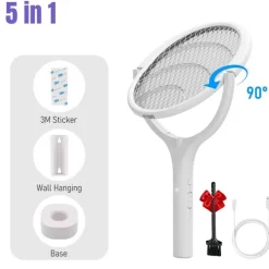 Elektrischer 6-in-1-Mückenvernichter – drehbare Insektenfalle