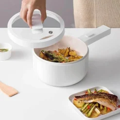 Elektrischer Keramikkocher – Multifunktionales, antihaftbeschichtetes japanisches Design