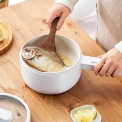 Elektrischer Keramikkocher – Multifunktionales, antihaftbeschichtetes japanisches Design