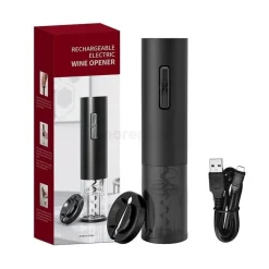 Elektrischer Korkenzieher – per USB wiederaufladbarer Weinöffner für Partys