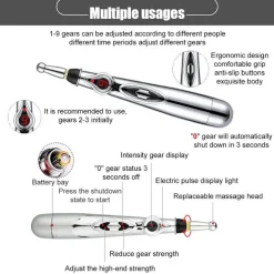 Elektrischer Massagestift – Therapie-Touch-Massagegerät