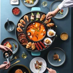 Elektrischer rauchfreier BBQ-Grill – Antihaft-Grill im koreanischen Stil