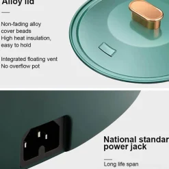 Elektrischer rauchfreier BBQ-Grill – Antihaft-Grill im koreanischen Stil