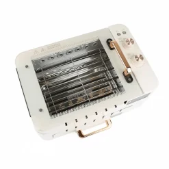 Elektrischer rotierender rauchfreier Grillofen