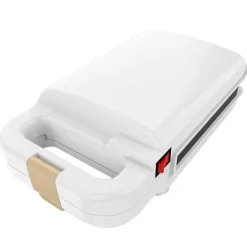 Elektrischer Sandwichtoaster, Waffeleisen – 2-in-1-Frühstücksmaschine