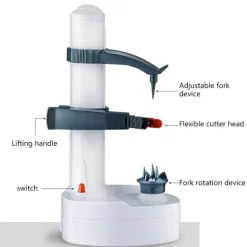 Elektrischer Schäler für Obst und Gemüse – Vielseitiges Küchengerät für die einfache Essenszubereitung