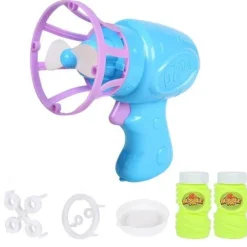 Elektrischer Seifenblasenblumen-Ventilator – Lustiges Outdoor-Spielzeug für Kinder