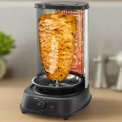 Elektrischer Shawarma-Grill – Vertikaler Edelstahl-Arbeitsplattenkocher