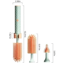Elektrischer Silikon-Flaschenreiniger – Rotierendes Geschirrspülwerkzeug