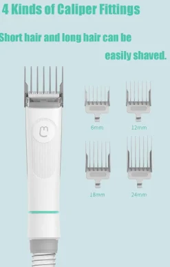 Elektrischer Staubsauger für die Tierpflege – 6-in-1-Fellpflegegerät und -Reiniger