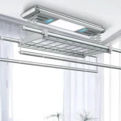 Elektrischer Teleskop-Wäscheständer - Automatischer Wäschetrockner mit Fernbedienung