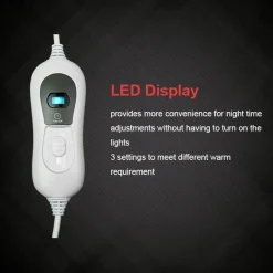 Elektrisches Heizkissen – Wärmetherapie zur Linderung von Nacken- und Schulterschmerzen