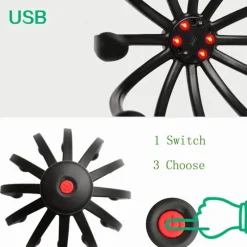 Elektrisches Kopfhautmassagegerät – Kopfstimulator zur Entspannung und Stresslinderung
