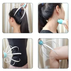 Elektrisches Kopfhautmassagegerät – Oktopus-Design zum Stressabbau und zur Entspannung