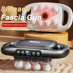 Elektrisches Muskelmassagegerät – 8-köpfiges, hochintensives Entspannungsgerät