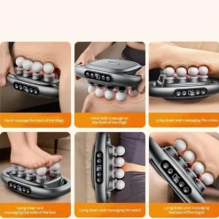 Elektrisches Muskelmassagegerät – 8-köpfiges, hochintensives Entspannungsgerät
