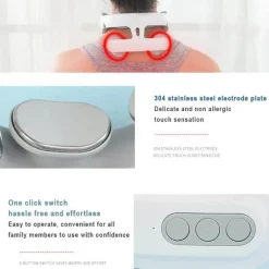 Elektrisches Nackenmassagegerät – Intelligente Wärmeimpulstherapie