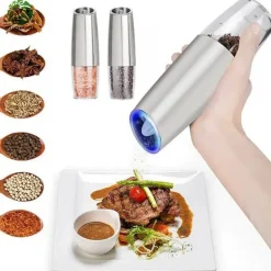Elektrisches Salz- und Pfeffermühlen-Set – Küchengewürzmühle Duo