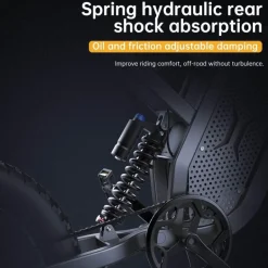 Elektrisches Snowbike - Mountain Monster All-Terrain E-Bike