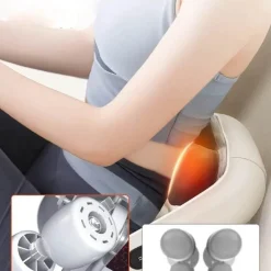 Elektrisches U-förmiges Nackenmassagegerät – Gerät zur täglichen Schmerzlinderung