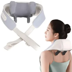 Elektrisches U-förmiges Nackenmassagegerät – Gerät zur täglichen Schmerzlinderung