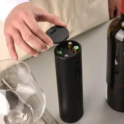 Elektrisches Weinöffner-Set – Automatisches Weinwerkzeug mit Folienschneider