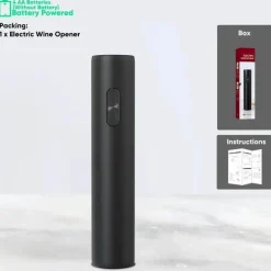 Elektrisches Weinöffner-Set – Automatisches Weinwerkzeug mit Folienschneider