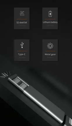 Elektroschrauber-Set - Mehrzweck-Werkzeugsatz