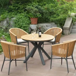 Elena Terrassenmöbel-Kollektion – Stilvolle Gartenmöbel-Sets für den Außenbereich