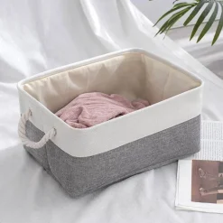 Emile Decorative Storage Baskets - Home Organizer Bins