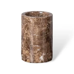 Emperador Dark Marble Bathroom Collection Sleek Luxury for Modern Spaces