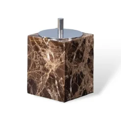Emperador Dark Marble Bathroom Collection Sleek Luxury for Modern Spaces