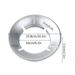 Energiesparhalterung für Gasherde