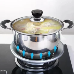 Energiesparhalterung für Gasherde