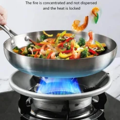 Energiesparhalterung für Gasherde