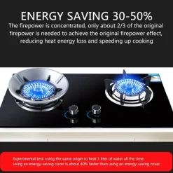 Energiesparhalterung für Gasherde